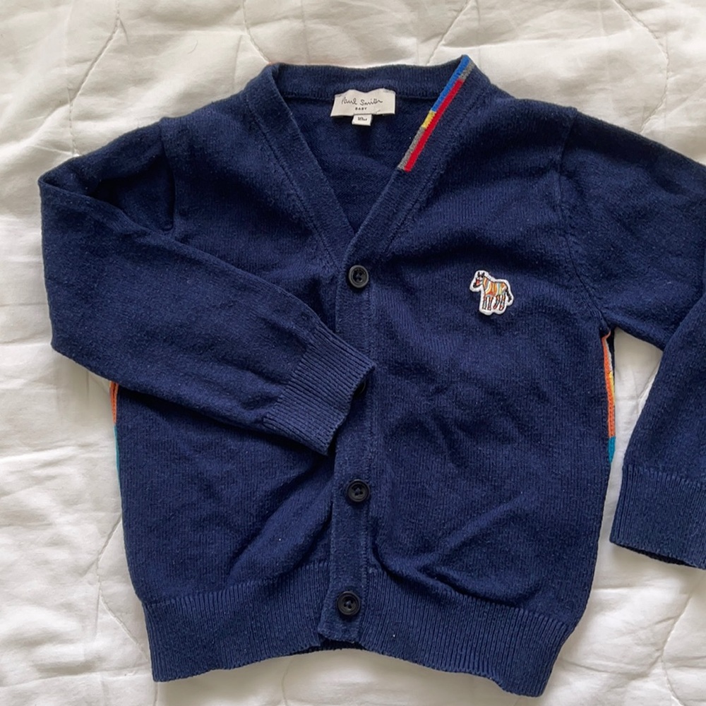 Paul smith baby cardigan 18m